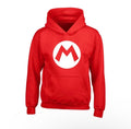 Super Mario Mario Badge Kids Hoodie
