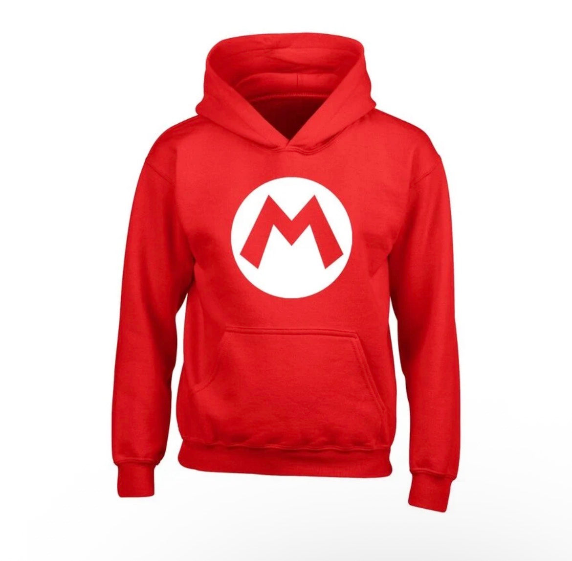 Super Mario Mario Badge Kids Hoodie