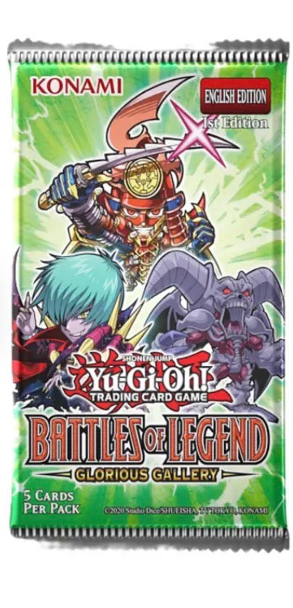 Yu-Gi-Oh! TCG Battles of Legend: Glorious Gallery Booster Pack