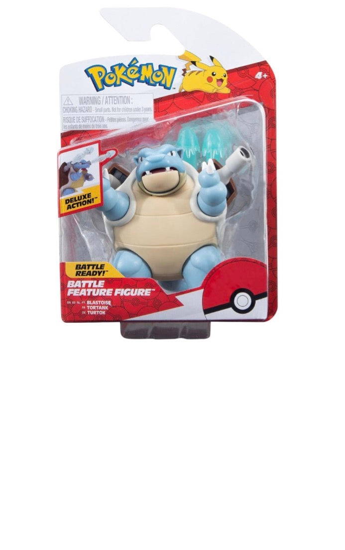Pokémon Blastoise Battle Feature Figure 11cm
